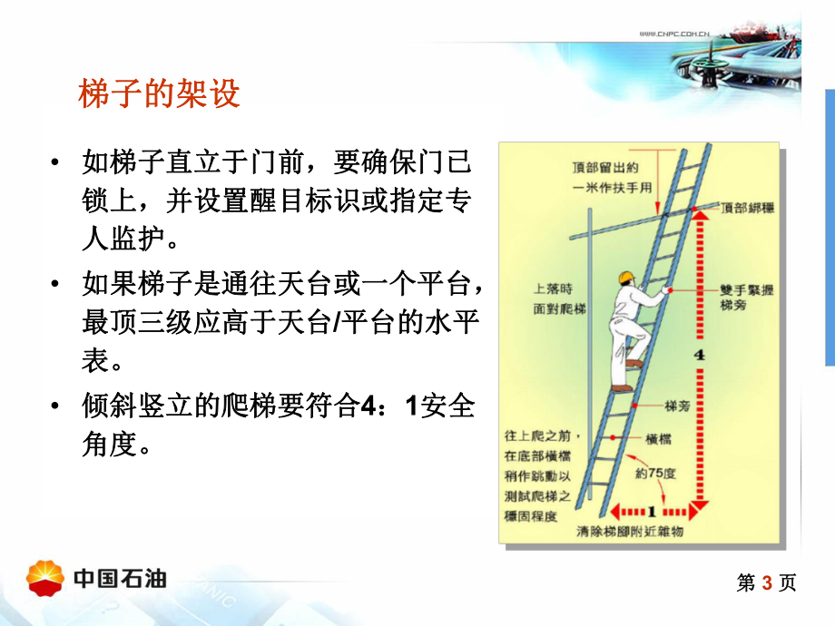 梯子的安全使用方法,梯子的安全使用方法图片
